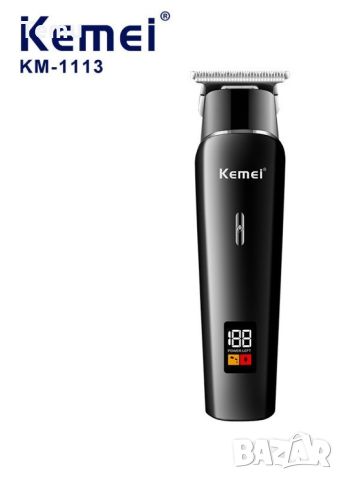 Безжична машинка за подстригване Kemei с LED дисплей / Дълъг живот на батерията / Батерия: Литиевойо, снимка 11 - Машинки за подстригване - 46452121