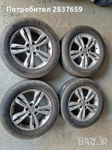 Оригинални джанти за Хюндай- 17 цола 5х114.3, снимка 8 - Гуми и джанти - 52580273