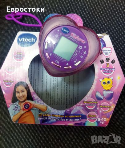 Интерактивна електронна играчка VTech KidiLove Magic Heart, снимка 8 - Образователни игри - 45657857