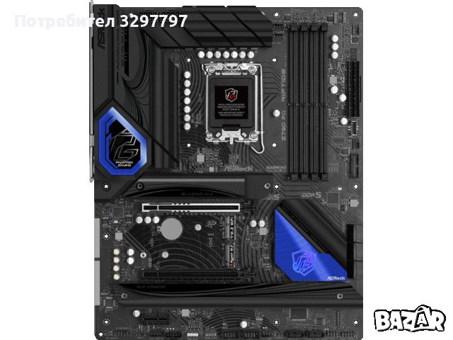 Чисто ново дъно Asrock z790 pg riptide , снимка 2 - Дънни платки - 46717629