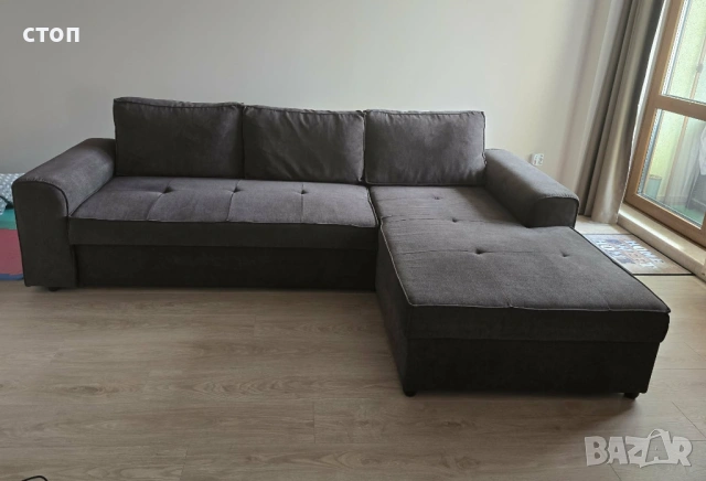 Продавам ХОЛНА ГАРНИТУРА ЮТА С ФУНКЦИЯ СЪН И РАКЛА