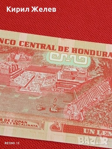 Банкнота ХОНДУРАС много красива перфектно състояние непрегъвана за КОЛЕКЦИЯ ДЕКОРАЦИЯ 54012, снимка 6 - Нумизматика и бонистика - 53823780