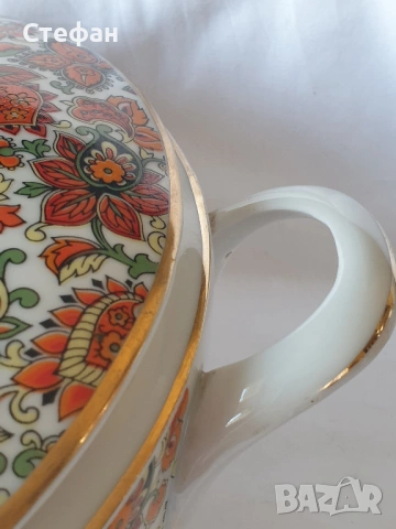 Порцеланов супник Изида, снимка 5 - Антикварни и старинни предмети - 54271167