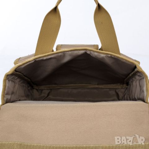 Мъжка чанта за къмпинг през рамо с множество джобове, снимка 4 - Чанти - 46322726