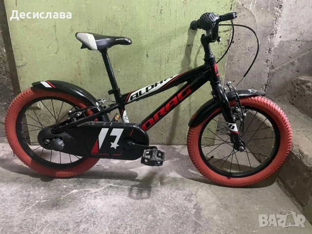 Drag Alpha 16” черно с червено
