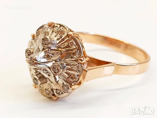 Руско злато , снимка 12 - Пръстени - 51534544