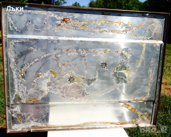 Медно пано,медна картина Лов на лъвове,Max Le Verrier, снимка 6 - Антикварни и старинни предмети - 51409381