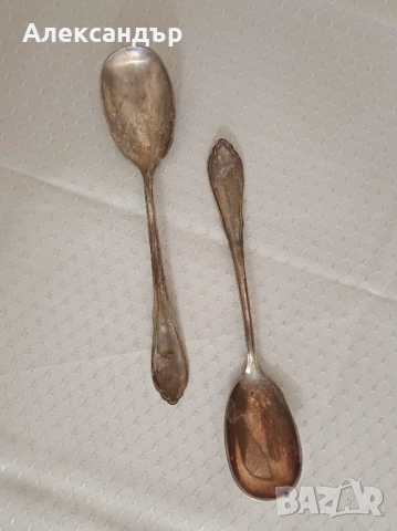 Немски посребрени лъжици