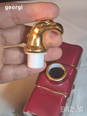 порцеланова бутилка Limoges , снимка 8 - Колекции - 52437557