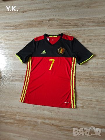 Оригинална тениска Adidas Climacool x Belgium F.C. x De Bruyne / Season 16 (Home), снимка 2 - Тениски - 45447619