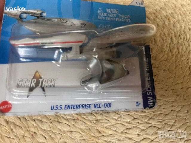 Hotwheels USS ENTERPRISE, снимка 2 - Колекции - 46048648