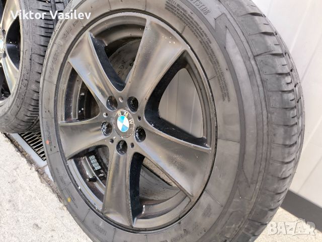 Комплект джанти за БМВ/BMW X5 e70 с нови гуми 255/55/18, снимка 2 - Гуми и джанти - 45976541