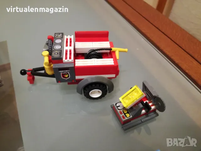 Конструктор Лего - модел LEGO Town 7942 - Off Road Fire Rescue, снимка 3 - Конструктори - 47919244