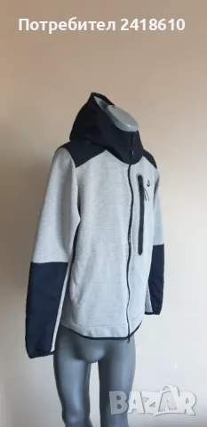 Nike Tech Full Zip Hoodie Mens Size L НОВО!  ОРИГИНАЛ! Мъжки Суитшърт!, снимка 5 - Спортни дрехи, екипи - 48604752