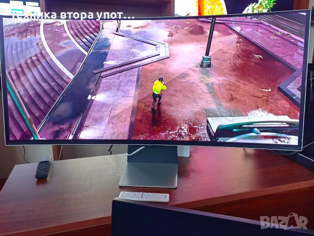 Монитор Samsung LS34DG850SU, снимка 3 - Монитори - 53622069