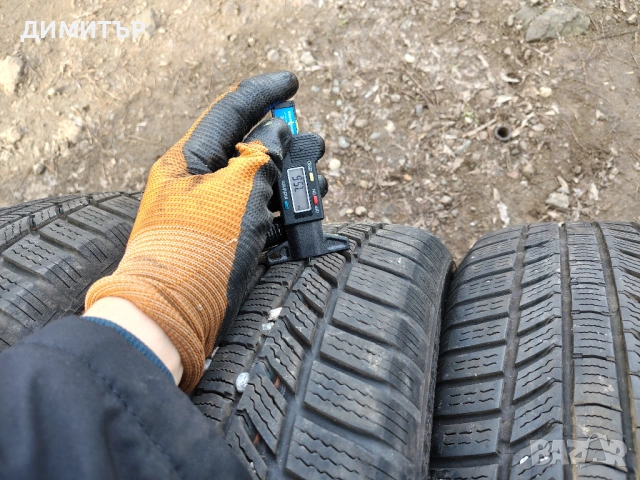 4бр.зимни гуми CONTINENTAL 215 65 17 DOT22 цена за брой, снимка 3 - Гуми и джанти - 54070052