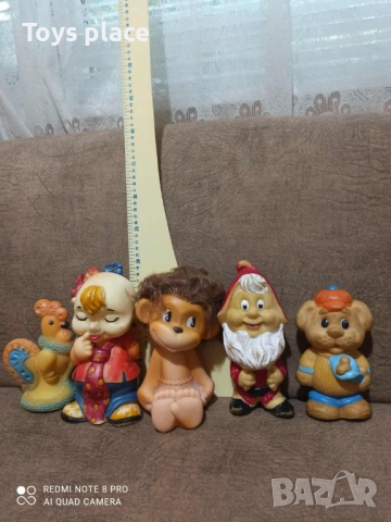 Лот гумени играчки от соца, снимка 2 - Колекции - 51988387