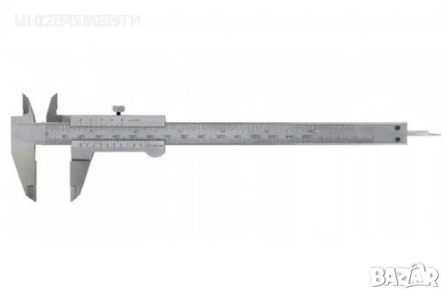 Класически стоманен шублер с нониус, 150 /0,01 mm, 15 лв, снимка 2 - Шублери - 48259736