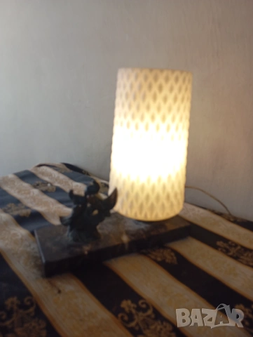настолна лампа в стил арт деко, снимка 7 - Настолни лампи - 53997055