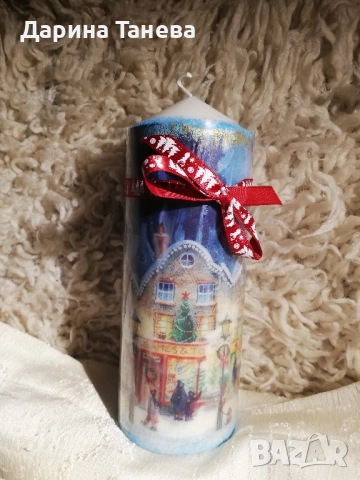 Коледни свещи, снимка 3 - Коледни подаръци - 52445216