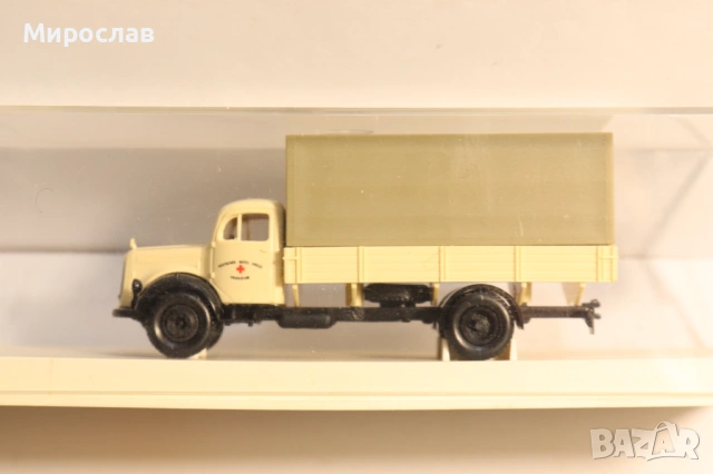 BREKINA H0 1/87 MERCEDES КАМИОН МОДЕЛ, снимка 6 - Колекции - 53297470