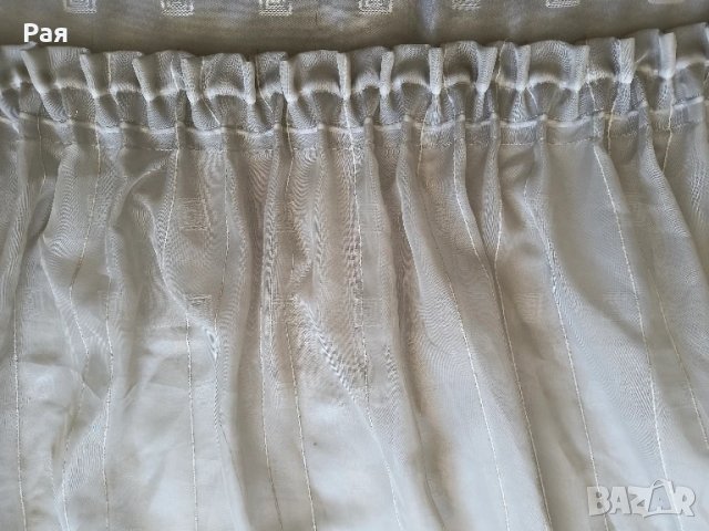 Тънко перде/ завеса 2 броя , снимка 6 - Пердета и завеси - 50944044