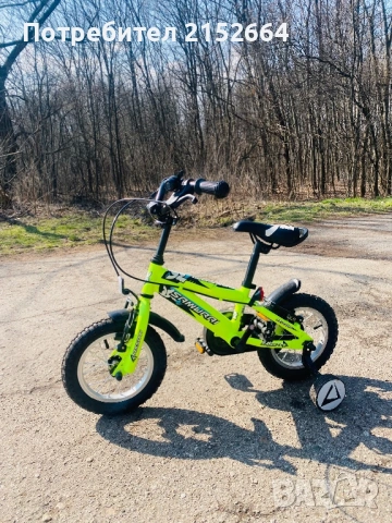 PASSATI Детски велосипед SAMURAI 12 и каска, снимка 3 - Велосипеди - 53743742