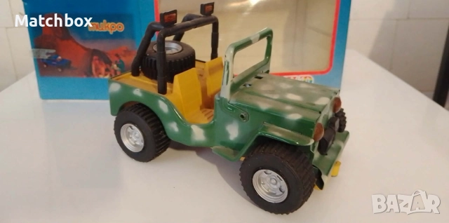 Българска играчка джип, снимка 2 - Колекции - 47538127