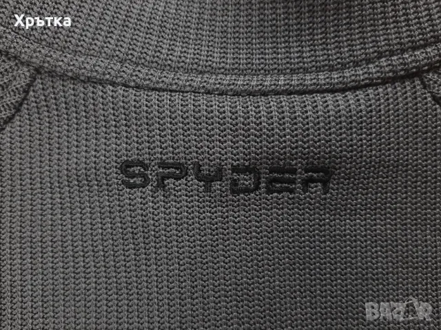 Spyder - Оригинална мъжка блуза с цип размер M, снимка 6 - Спортни дрехи, екипи - 48262849