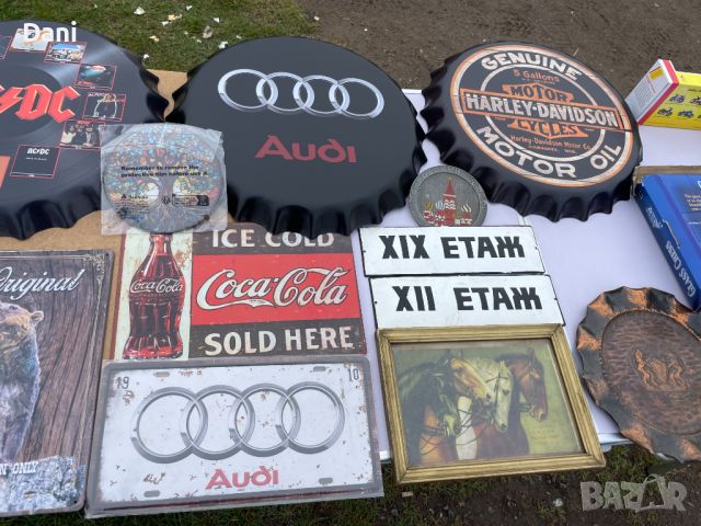 Декоративни метални табели BMW/Mercedes/Audi, снимка 3 - Антикварни и старинни предмети - 45811554