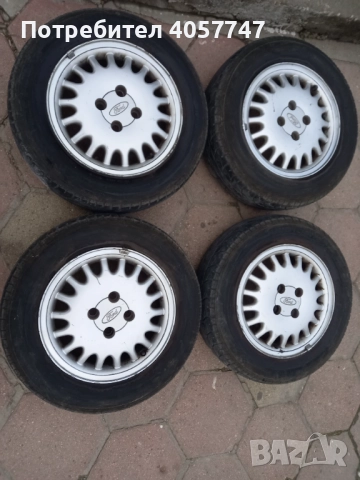4 броя гуми с джанти за Форд , снимка 5 - Гуми и джанти - 52680719