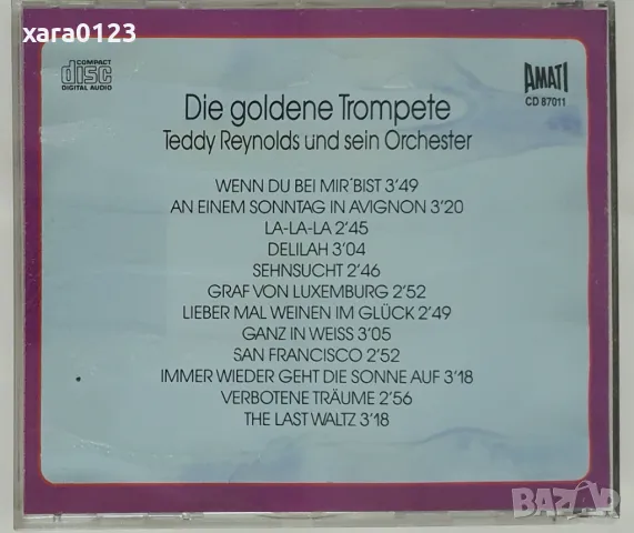 Teddy Reynolds Und Sein Orchester – Die Goldene Trompete - Welthits Im Trompeten-Sound, снимка 2 - CD дискове - 48593027