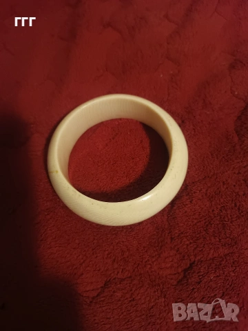 Стара гривна слонова кост, снимка 4 - Гривни - 53668478