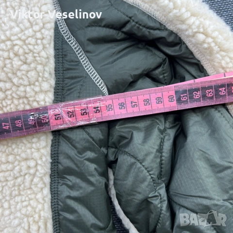 Superdry Vintage Sherpa Zip Through Мъжко Яке Размер L Fleece Pile, снимка 8 - Якета - 53036820