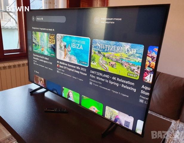 Телевизор - Samsung 50 ИНЧА - QLED - SMART - 4K - Ultra HD !, снимка 9 - Телевизори - 52533464