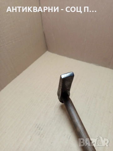 Соц Стар Ръчно Кован Кожарски Обущарски Занаятчийски Чук. Номер 498., снимка 7 - Антикварни и старинни предмети - 53114757