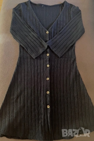Тъмносиня лятна рокля