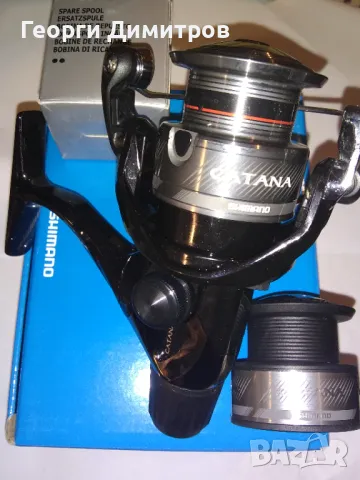 Макара Shimano Catana с добавен лагер, снимка 2 - Макари - 49625584