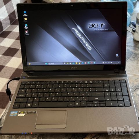 Лаптоп Acer Aspire 5750 - нова батерия и SSD /гаранция - 2 години/., снимка 1 - Лаптопи за дома - 45888322