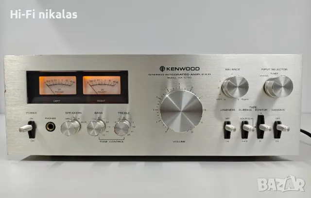 стерео Hi-Fi усилвател KENWOOD KA-5700, снимка 1 - Ресийвъри, усилватели, смесителни пултове - 47080802