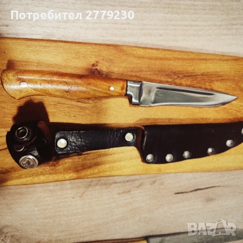 Стар масивен и здрав нож, снимка 9 - Други ценни предмети - 51427164