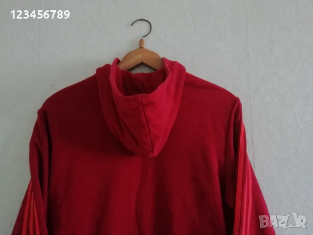 Bayern Munich Adidas 2019/2020 оригинален суичър горнище Байерн Мюнхен Munchen , снимка 4 - Спортни дрехи, екипи - 53928053