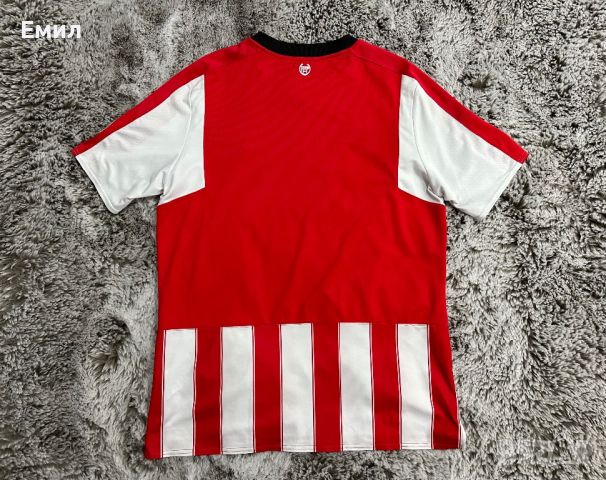 Оригинална тениска Umbro x PAV Eindhoven Home Shirt, Размер XL, снимка 3 - Спортни дрехи, екипи - 46264441