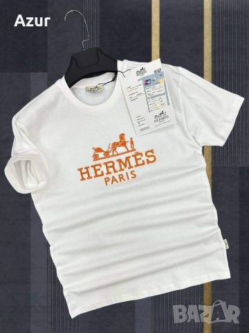 мъжки тениски hermes, снимка 2 - Тениски - 46114363