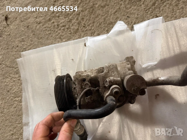 Компресор за климатик за Audi A6 C7, снимка 2 - Части - 54194175