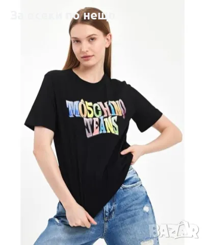 Дамска тениска Moschino Код Lux10, снимка 2 - Тениски - 46972714