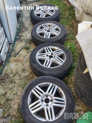 Продавам комплект летни гуми със джанти 16 цола за Рено Меган 2005г, снимка 3 - Гуми и джанти - 45628845