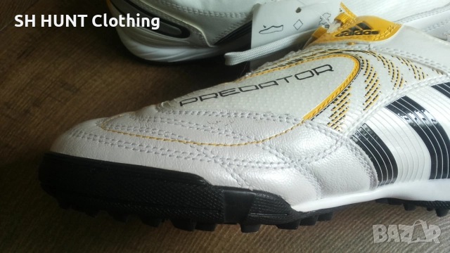 Adidas PREDATOR Football Astro Turf Leather Размер EUR 39 1/3 стоножки естествена кожа 369-14-S , снимка 7 - Футбол - 52228489