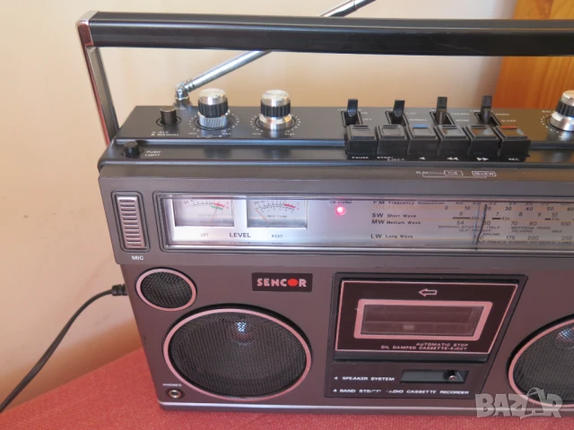 SENCOR S 4461 RADIO CASSETTE, снимка 3 - Радиокасетофони, транзистори - 51229263