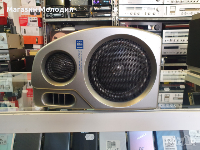 1бр. Тонколона HBS High Bass Sound 2-way dynamic speaker system В отлично техническо и визуално съст, снимка 5 - Тонколони - 44951467